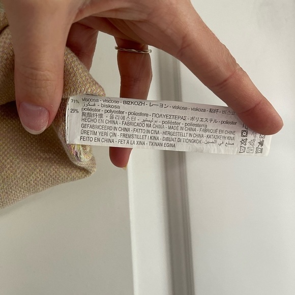 Zara Retro Print Knitted Sweater Vest - 13/14 - Picture 3 of 4